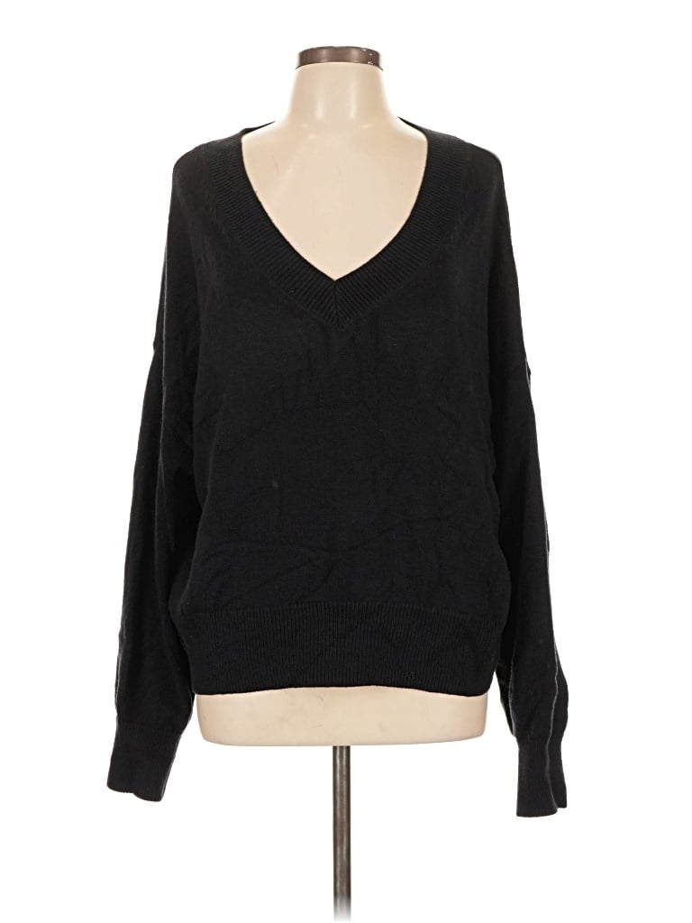 Pre-owned The Drop Pullover Sweater In Black