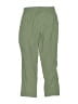 Lands' End Solid Green Track Pants Size 10 - 12 Husky - photo 2