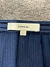 Vince. 100% Polyester Solid Blue Formal Skirt Size L - photo 4