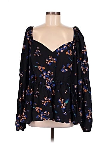Ava & Viv Long Sleeve Blouse (view 1)
