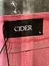 Cider 100% Polyester Solid Pink Shorts Size L - photo 3