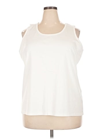 Lands' End Sleeveless T-Shirt (view 1)