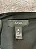 Aqua 100% Polyester Black Formal Skirt Size S - photo 4