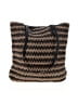 Unbranded Stripes Black Tote One size - photo 3