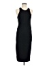 Leith Solid Black Casual Dress Size M - photo 1