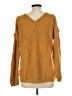 Ambiance Apparel 100% Acrylic Gold Pullover Sweater Size L - photo 2