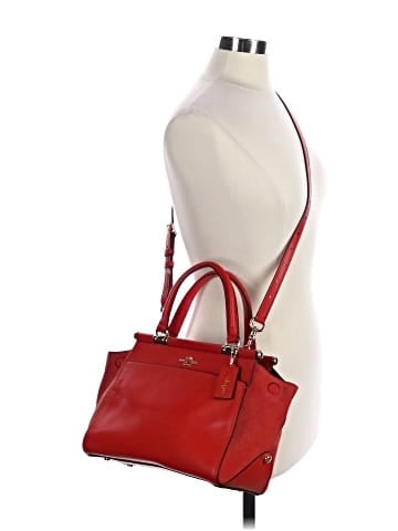 Coach Leather Satchel (view 2)