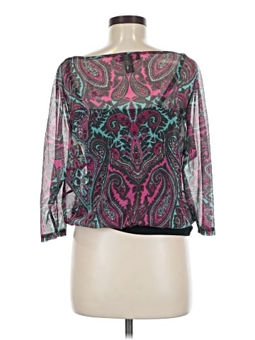 INC International Concepts 3/4 Sleeve Blouse (view 2)