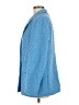 H&M 100% Polyester Blue Blazer Size M - photo 5