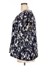 Halogen 100% Polyester Silver Short Sleeve Blouse Size 2X - photo 5