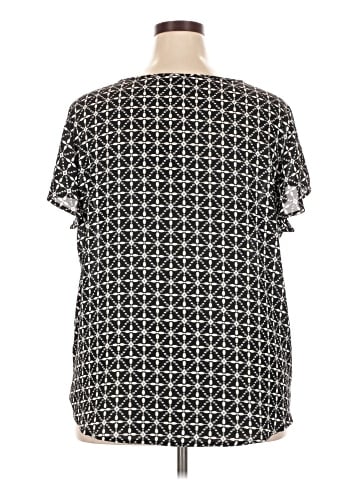 Liz Claiborne Career Short Sleeve Blouse (view 2)