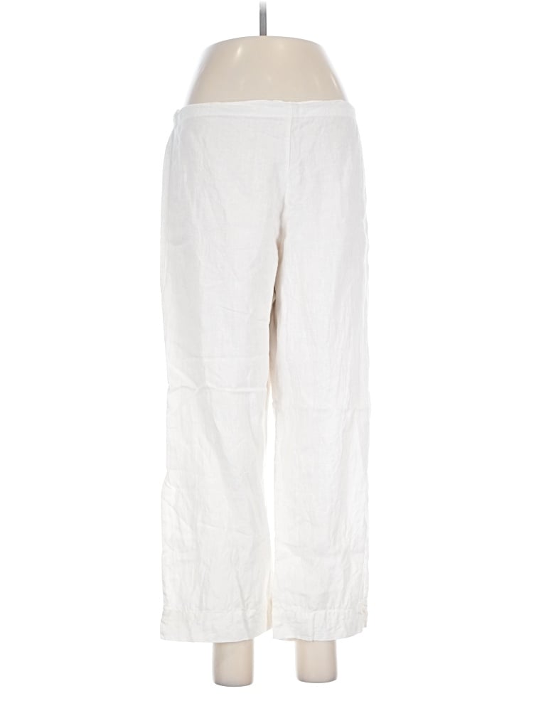 Pre-owned Bryn Walker Linen Pants In Ivory