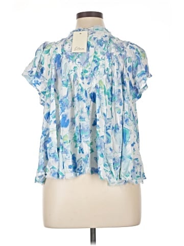 Elan Short Sleeve Blouse (view 2)