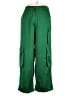 Assorted Brands 100% Polyester Green Cargo Pants Size XL - photo 1
