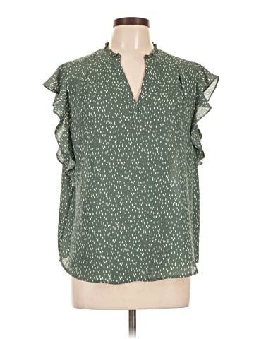 Liz Claiborne Short Sleeve Blouse (view 1)