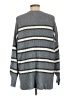 American Eagle Outfitters Stripes Gray Pullover Sweater Size L - photo 2