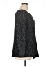 Nic + Zoe Metallic Gray Pullover Sweater Size XL - photo 4