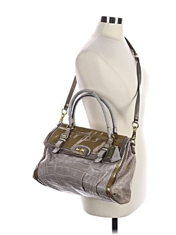Coach Leather Satchel (view 2)