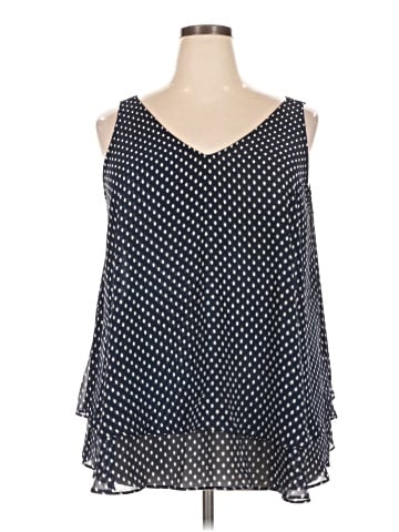 Lane Bryant Outlet Sleeveless Blouse (view 1)