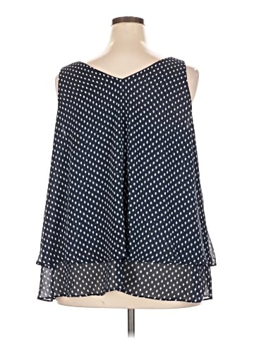 Lane Bryant Outlet Sleeveless Blouse (view 2)