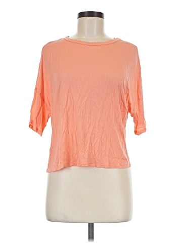 Aqua 3/4 Sleeve T-Shirt (view 1)