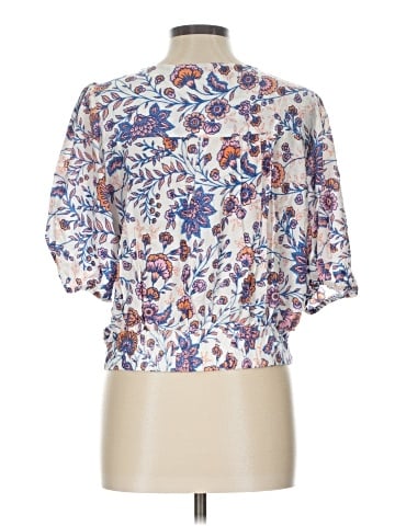 Rose + Olive Short Sleeve Blouse (view 2)