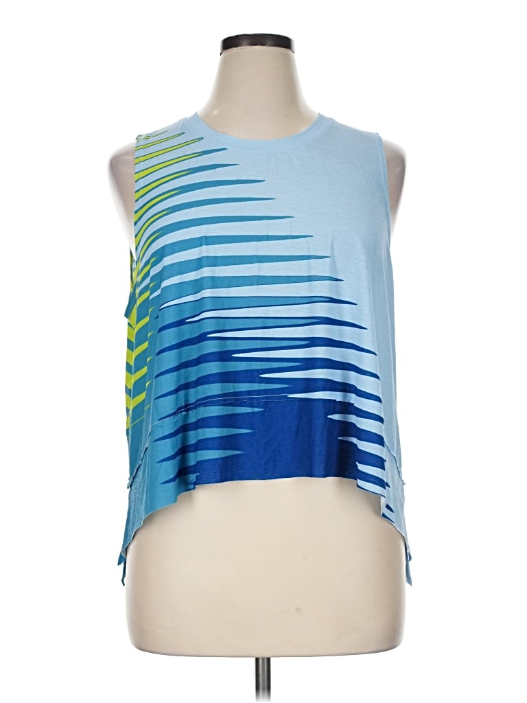 Pre-owned Fp Movement Sleeveless T-shirt In Blue
