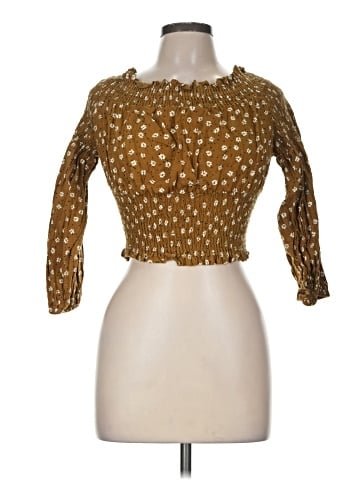 Zara 3/4 Sleeve T-Shirt (view 1)