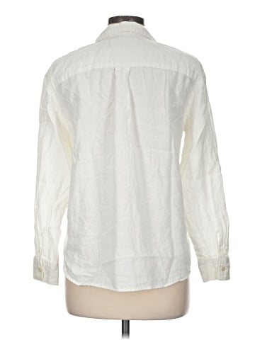 Ann Taylor LOFT Long Sleeve Button-Down Shirt (view 2)