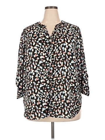 41Hawthorn 3/4 Sleeve Blouse (view 1)