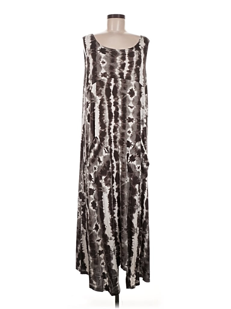 Pre-owned Honeyme Casual Dress In Silver