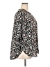 41Hawthorn 100% Polyester Animal Print Black 3/4 Sleeve Blouse Size 2X - photo 4