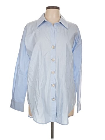 English Factory Long Sleeve Button-Down Shirt (view 1)