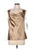 Nine West Gold Sleeveless Blouse Size 10 - photo 1