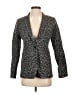 Banana Republic Animal Print Gray Blazer Size 4 - photo 1