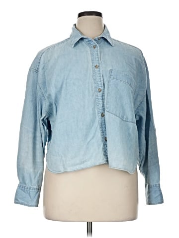 Banana Republic Long Sleeve Button-Down Shirt (view 1)