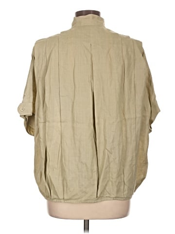 Harve Benard 3/4 Sleeve Button-Down Shirt (view 2)