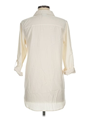 Jaclyn Smith 3/4 Sleeve Button-Down Shirt (view 2)