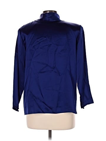 Lord & Taylor 3/4 Sleeve Button-Down Shirt (view 2)