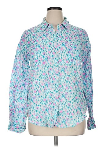 Lilly Pulitzer Long Sleeve Blouse (view 1)