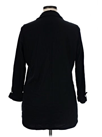 Kim Rogers 3/4 Sleeve Button-Down Shirt (view 2)