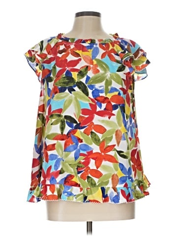 Kori America Short Sleeve Blouse (view 1)