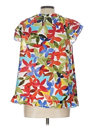 Kori America Short Sleeve Blouse (view 2)