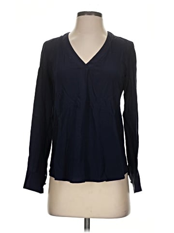 J.Crew Long Sleeve Silk Top (view 1)