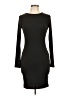 De Base Solid Black Cocktail Dress Size L - photo 1