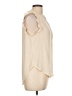 DKNY 100% Polyester Ivory Sleeveless Blouse Size L - photo 4