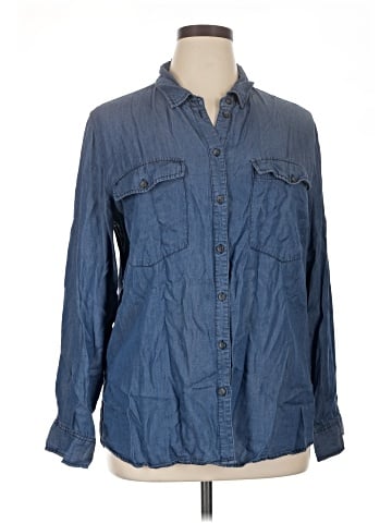 Sanctuary Long Sleeve Button-Down Shirt (view 1)