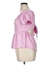 Arula Pink Short Sleeve Top Size 0X Plus - photo 5