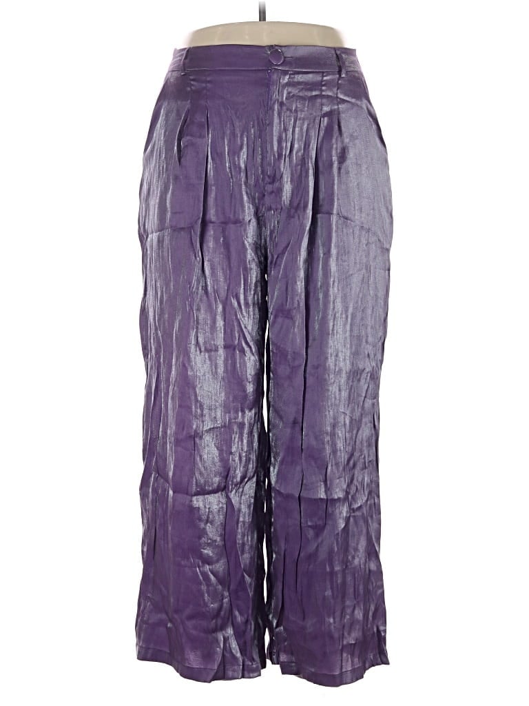 Pre-owned Cider Casual Pants In Purple