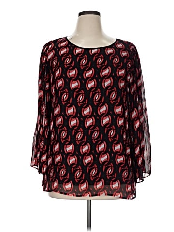 Liz Claiborne 3/4 Sleeve Blouse (view 1)